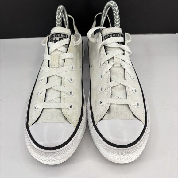 Converse Chuck Taylor All Star OX White Canvas Black Stripe Size‎ 6..... 669783F - Picture 3 of 16